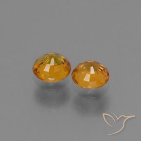 Shop natural 1.30ct Orange foncé Saphir gems, Tour, from Tanzanie at GemSelect. In stock, global shipping!