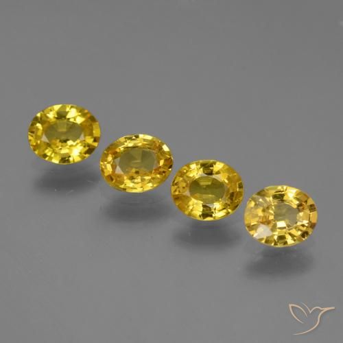 Shop natural 2.62ct Doré jaunâtre Saphir gems, ovale, from Tanzanie at GemSelect. In stock, global shipping!