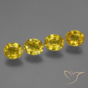 Shop natural 3.00ct Jaune moyen Saphir gems, ovale, from Tanzanie at GemSelect. In stock, global shipping!