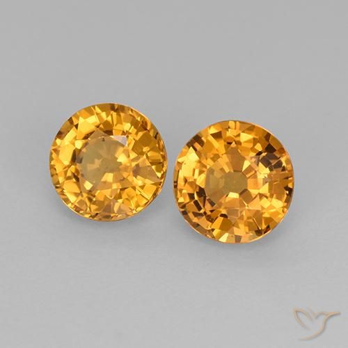 Shop natural 1.09ct Doré-orange foncé Saphir gems, Tour, from Tanzanie at GemSelect. In stock, global shipping!