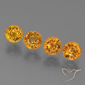 Shop natural 2.92ct Or orange foncé Saphir gems, Tour, from Tanzanie at GemSelect. In stock, global shipping!