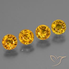 Shop natural 3.02ct Orange doré profond Saphir gems, Tour, from Tanzanie at GemSelect. In stock, global shipping!