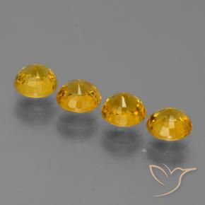 Shop natural 3.02ct Orange doré profond Saphir gems, Tour, from Tanzanie at GemSelect. In stock, global shipping!