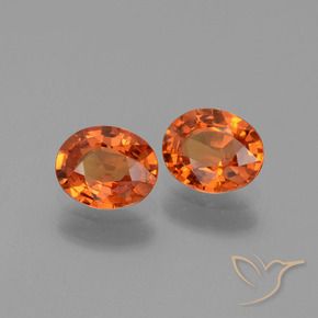Shop natural 1.38ct Ambre orange Saphir gems, ovale, from Tanzanie at GemSelect. In stock, global shipping!
