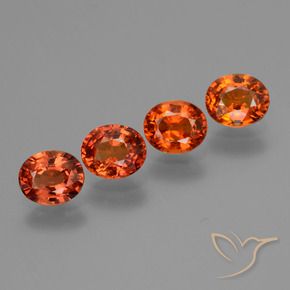 Shop natural 3.56ct Orange foncé Saphir gems, ovale, from Tanzanie at GemSelect. In stock, global shipping!