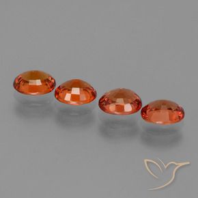 Shop natural 3.56ct Orange foncé Saphir gems, ovale, from Tanzanie at GemSelect. In stock, global shipping!