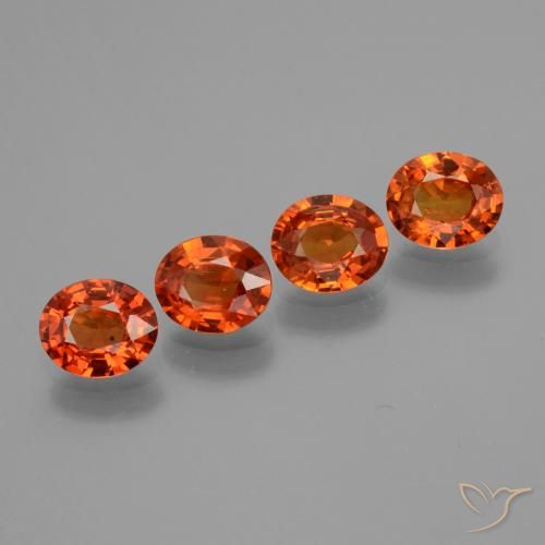 Shop natural 2.80ct Orange feu Saphir gems, ovale, from Tanzanie at GemSelect. In stock, global shipping!
