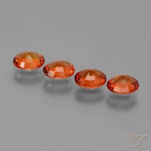 Shop natural 2.80ct Orange feu Saphir gems, ovale, from Tanzanie at GemSelect. In stock, global shipping!