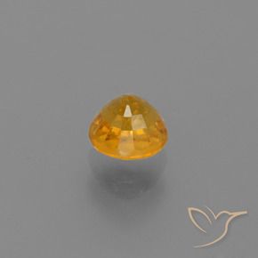 Saphir Or orange foncé naturelle Tour, 0.84 ct, VS