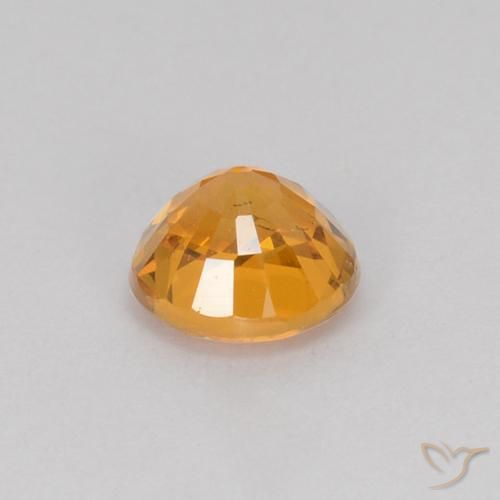 Saphir Orange-or naturelle Tour, 0.71 ct, VS