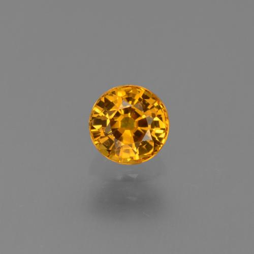 0.68ct Naturel Orange moyen Saphir, Tour, VS