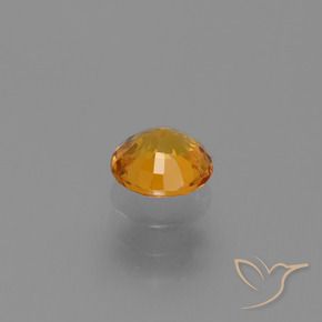 Saphir Or orange foncé naturelle Tour, 0.67 ct, VS