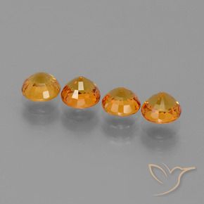 Shop natural 2.94ct Orange moyen Saphir gems, Tour, from Tanzanie at GemSelect. In stock, global shipping!