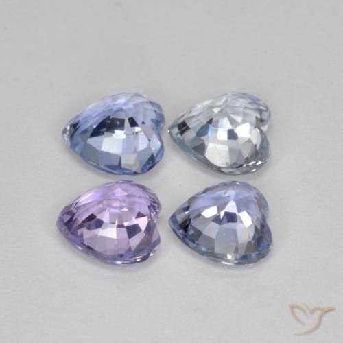 Shop natural 3.13ct Multicolore Saphir gems, Cœur, from Tanzanie at GemSelect. In stock, global shipping!