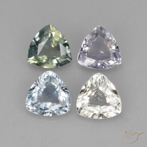 Shop natural 2.86ct Multicolore Saphir gems, Trillion, from Tanzanie at GemSelect. In stock, global shipping!