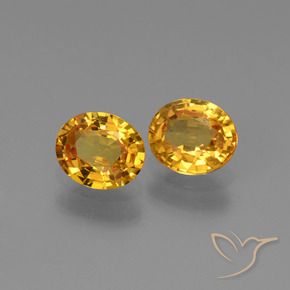 Shop natural 1.41ct Doré-orange foncé Saphir gems, ovale, from Tanzanie at GemSelect. In stock, global shipping!