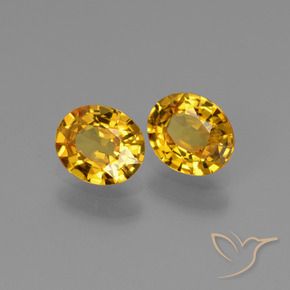 Shop natural 1.32ct Orange doré profond Saphir gems, ovale, from Tanzanie at GemSelect. In stock, global shipping!