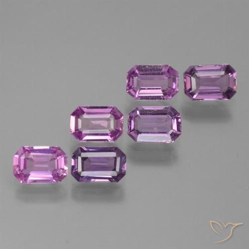 Shop natural 3.50ct Violet mauve Saphir gems, Octogone / coupe Émeraude, from Tanzanie at GemSelect. In stock, global shipping!