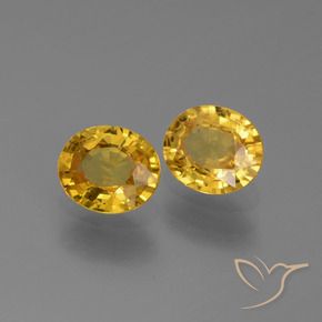 Shop natural 1.38ct Doré profond Saphir gems, ovale, from Tanzanie at GemSelect. In stock, global shipping!