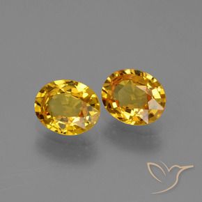 Shop natural 1.43ct Orange doré profond Saphir gems, ovale, from Tanzanie at GemSelect. In stock, global shipping!