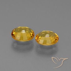 Shop natural 1.43ct Orange doré profond Saphir gems, ovale, from Tanzanie at GemSelect. In stock, global shipping!