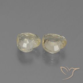 Shop natural 1.47ct Doré léger Saphir gems, Cœur, from Tanzanie at GemSelect. In stock, global shipping!