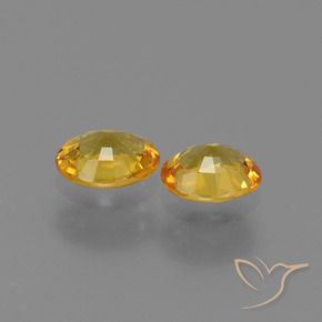 Shop natural 1.30ct Orange doré profond Saphir gems, ovale, from Tanzanie at GemSelect. In stock, global shipping!