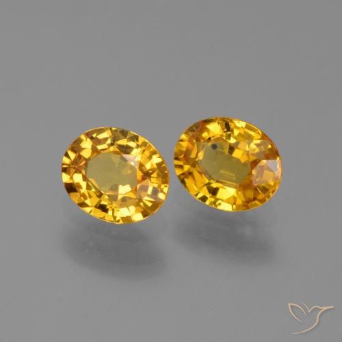 Shop natural 1.49ct Doré foncé Saphir gems, ovale, from Tanzanie at GemSelect. In stock, global shipping!