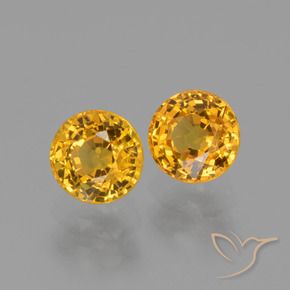 Shop natural 1.47ct Doré foncé Saphir gems, Tour, from Tanzanie at GemSelect. In stock, global shipping!