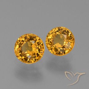 Shop natural 1.35ct Orange doré profond Saphir gems, Tour, from Tanzanie at GemSelect. In stock, global shipping!