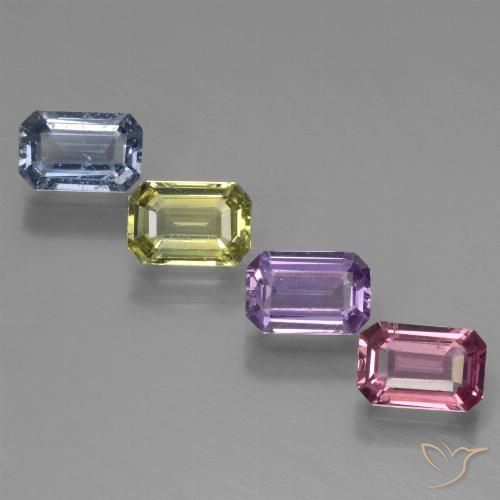 Shop natural 2.69ct Multicolore Saphir gems, Octogone / coupe Émeraude, from Tanzanie at GemSelect. In stock, global shipping!