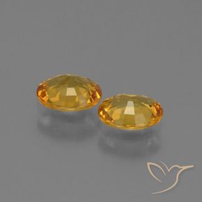Shop natural 1.22ct Orange doré profond Saphir gems, ovale, from Tanzanie at GemSelect. In stock, global shipping!