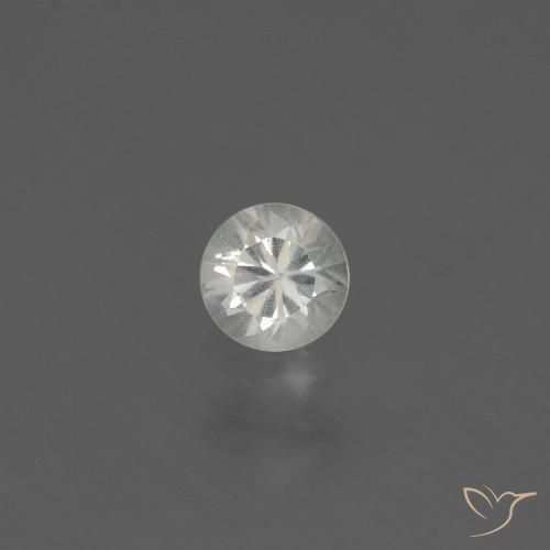 0.45ct Naturel Blanc Saphir, Tour, VS