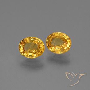 Shop natural 1.44ct Orange doré profond Saphir gems, ovale, from Tanzanie at GemSelect. In stock, global shipping!