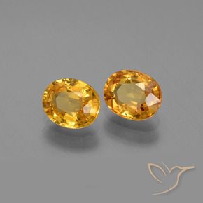 Shop natural 1.58ct Orange doré profond Saphir gems, ovale, from Tanzanie at GemSelect. In stock, global shipping!
