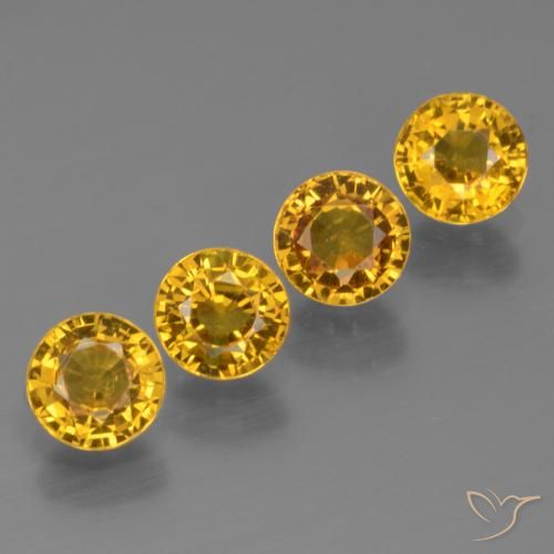 Shop natural 2.37ct Jaune miel Saphir gems, Tour, from Tanzanie at GemSelect. In stock, global shipping!