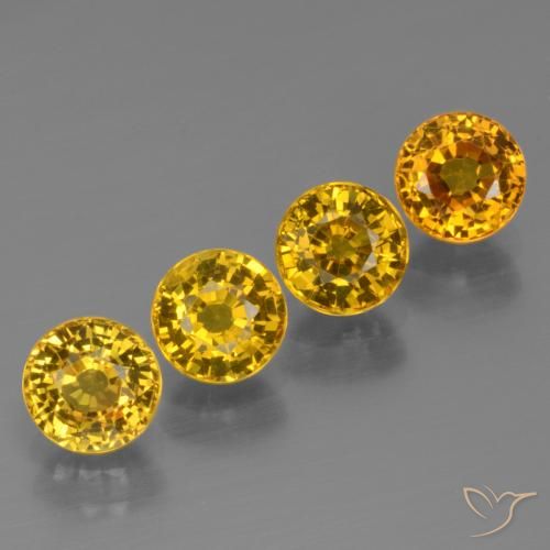 Shop natural 3.07ct Jaune miel Saphir gems, Tour, from Tanzanie at GemSelect. In stock, global shipping!