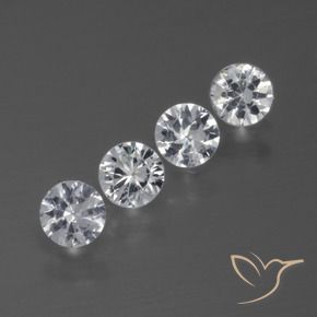 Shop natural 1.31ct Blanc clair Saphir gems, Tour, from Madagascar at GemSelect. In stock, global shipping!