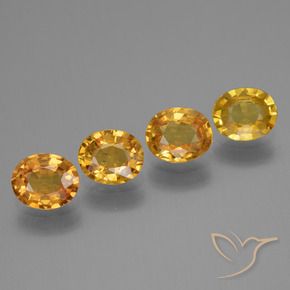 Shop natural 3.06ct Doré-orange foncé Saphir gems, ovale, from Tanzanie at GemSelect. In stock, global shipping!