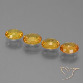 Shop natural 3.06ct Doré-orange foncé Saphir gems, ovale, from Tanzanie at GemSelect. In stock, global shipping!