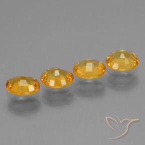 Shop natural 2.89ct Doré-orange foncé Saphir gems, ovale, from Tanzanie at GemSelect. In stock, global shipping!