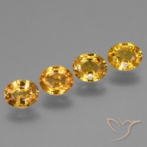 Shop natural 2.80ct Doré-orange foncé Saphir gems, ovale, from Tanzanie at GemSelect. In stock, global shipping!