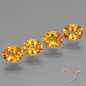 Shop natural 2.82ct Doré-orange foncé Saphir gems, ovale, from Tanzanie at GemSelect. In stock, global shipping!