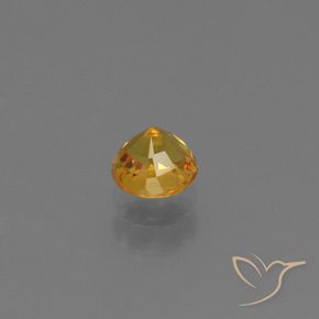Saphir Doré-orange foncé naturelle Tour, 0.70 ct, VS
