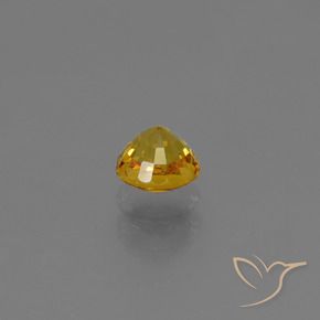 Saphir Doré naturelle Tour, 0.65 ct, VVS-VS