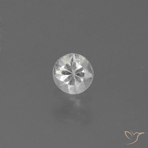 0.42ct Naturel Blanc Saphir, Tour, VS