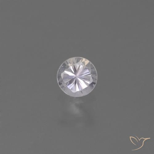 0.34ct Naturel Blanc rose violacé Saphir, Tour, VS