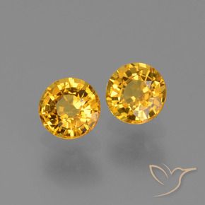 Shop natural 1.21ct Doré moyen Saphir gems, Tour, from Tanzanie at GemSelect. In stock, global shipping!