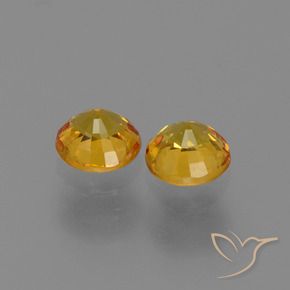 Shop natural 1.21ct Doré moyen Saphir gems, Tour, from Tanzanie at GemSelect. In stock, global shipping!