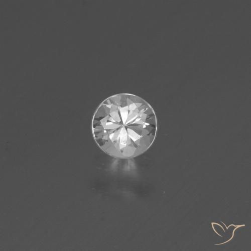 0.34ct Naturel Blanc Saphir, Tour, VS